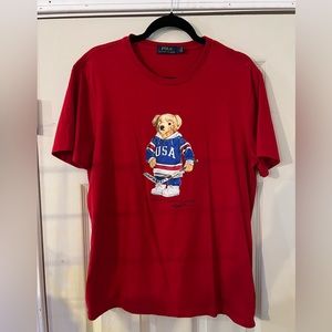 Polo Ralph Lauren Polo Bear USA Hockey T-Shirt